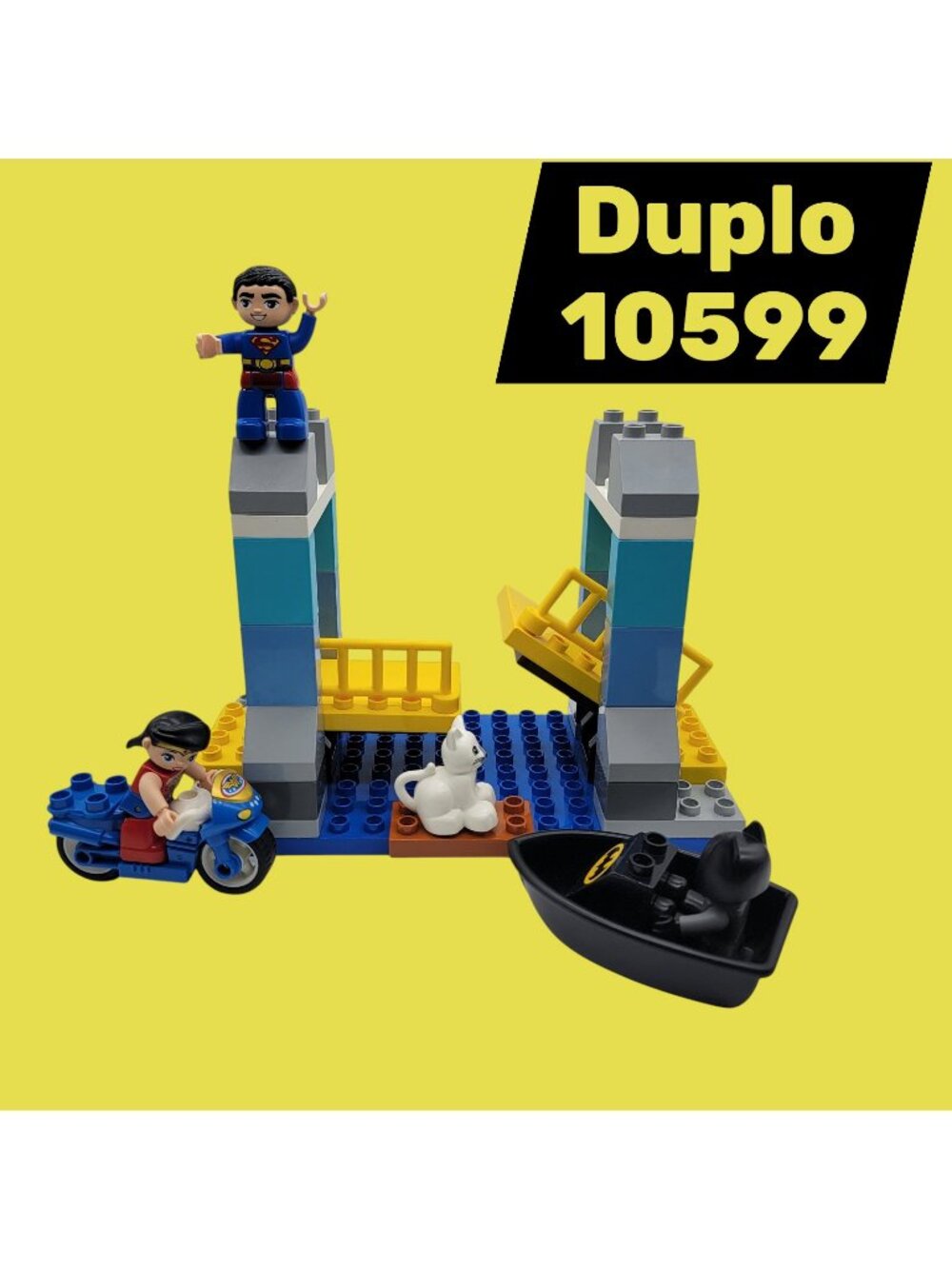 LEGO DUPLO 10599 Batman Adventure Superman Wonder Woman Superheroes 99.9 Comp